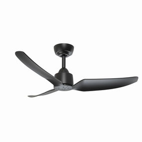 Hugo 42"Ceiling Fan Matte Black modern electric fans for minimalist decor