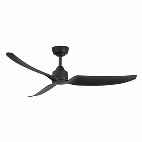 Hugo 52"Exterior Ceiling Fan Matte Black outdoor exterior fans for patio cooling