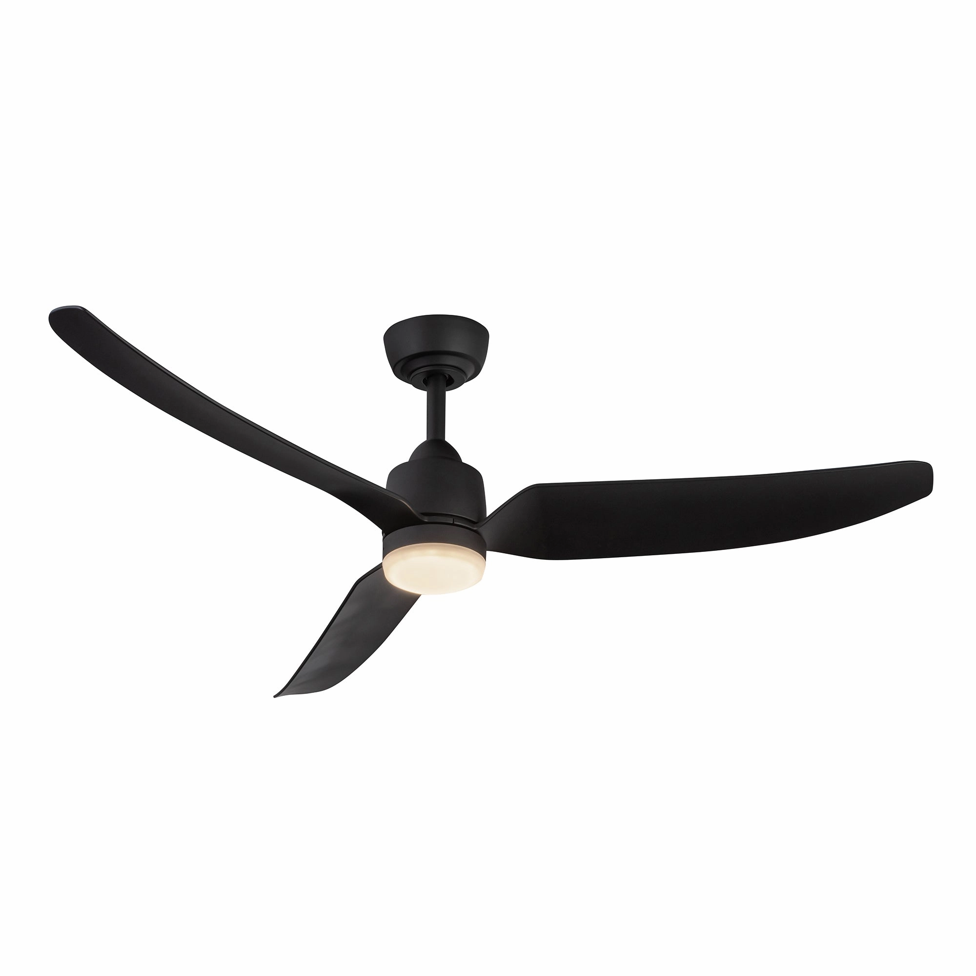 Hugo 52"Exterior Ceiling Fan Matte Black