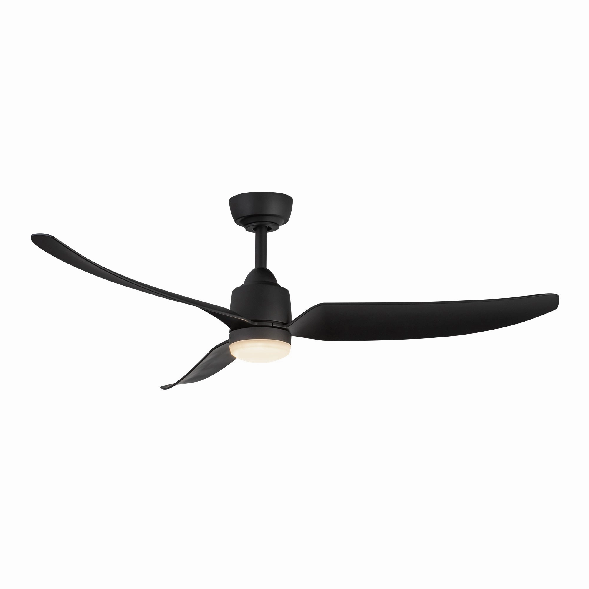 Hugo 52"Exterior Ceiling Fan Matte Black