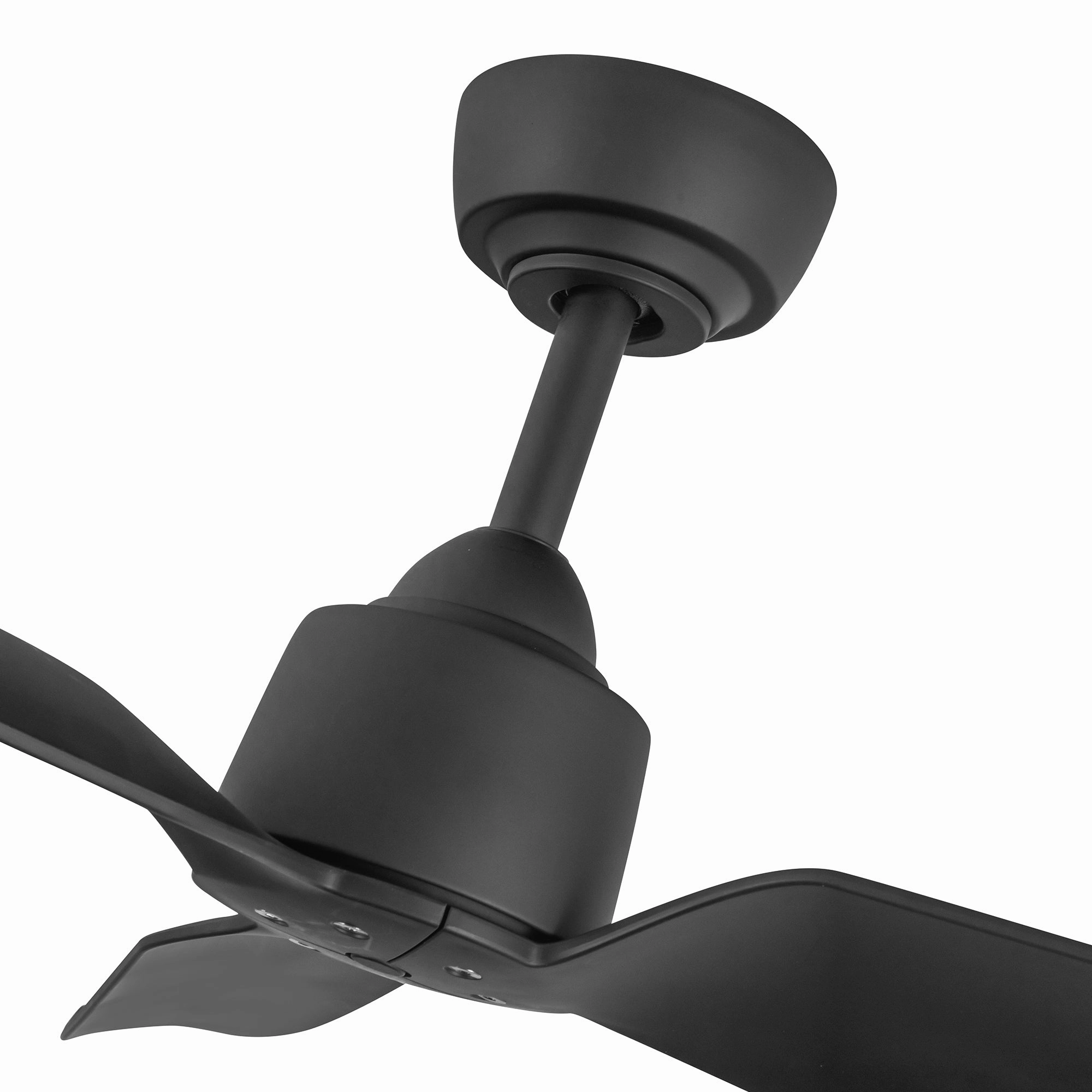 Hugo 52"Exterior Ceiling Fan Matte Black