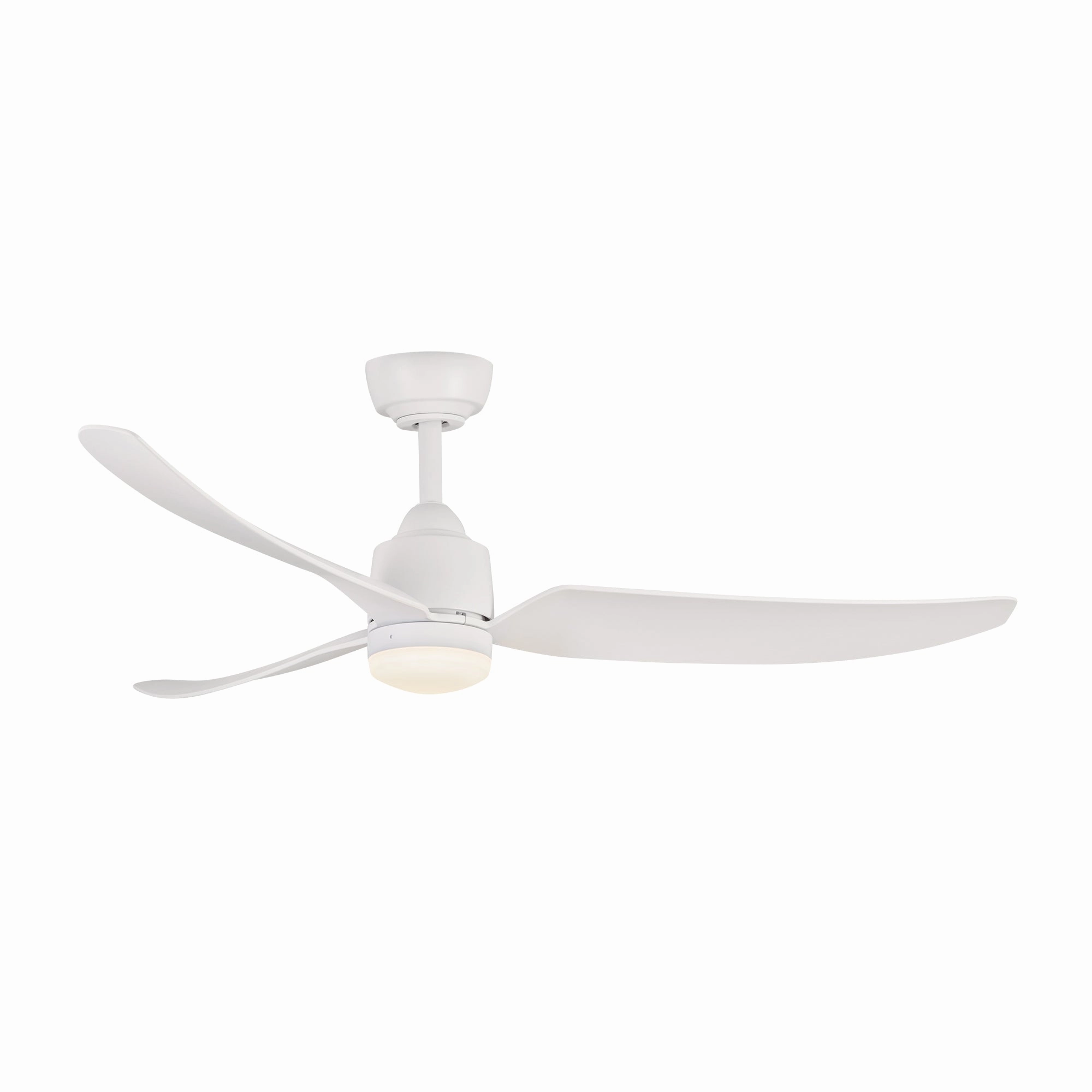 Hugo 52"Exterior Ceiling Fan Matte White