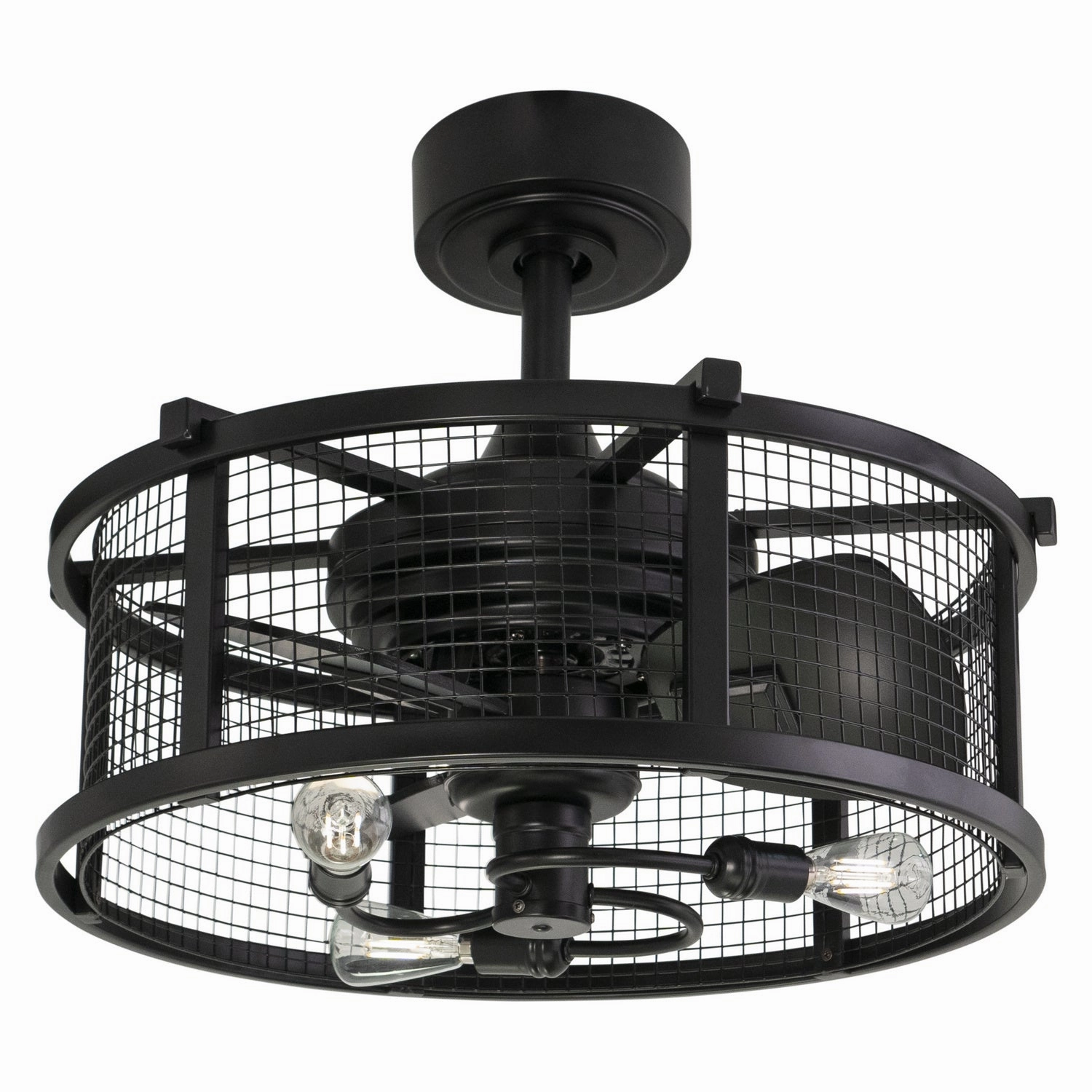 Humboldt 21"Ceiling Fan Black sleek design electric fans for modern homes