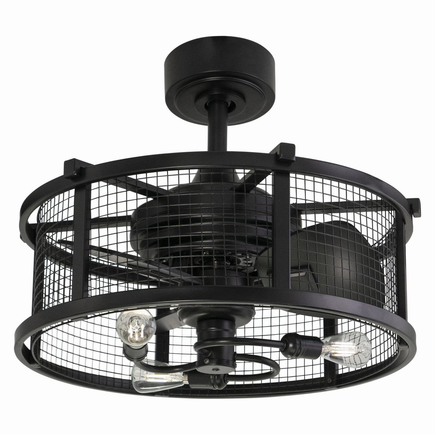 Humboldt 21"Ceiling Fan Black best small fans for home and travel