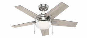 Hunter 44"Ceiling Fan quiet indoor fans for bedrooms and offices