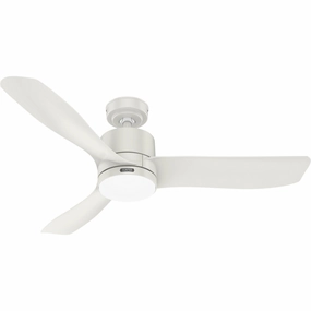 Hunter Bolsa | Ceiling Fan with 18W Module & Handheld Remote Energy-efficient ceiling fan with remote