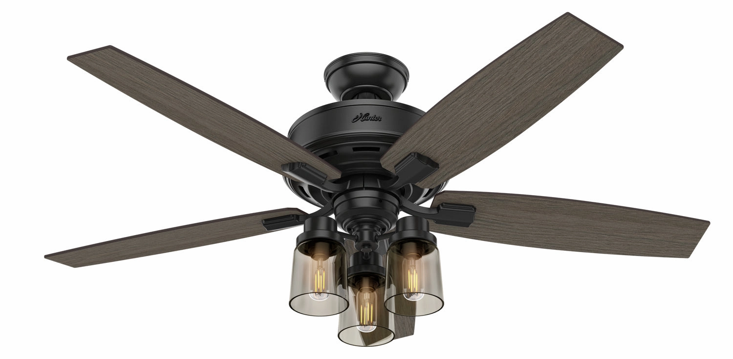 Hunter Fan Bennett Ceiling Fan with 3lights 11W LED and Remote