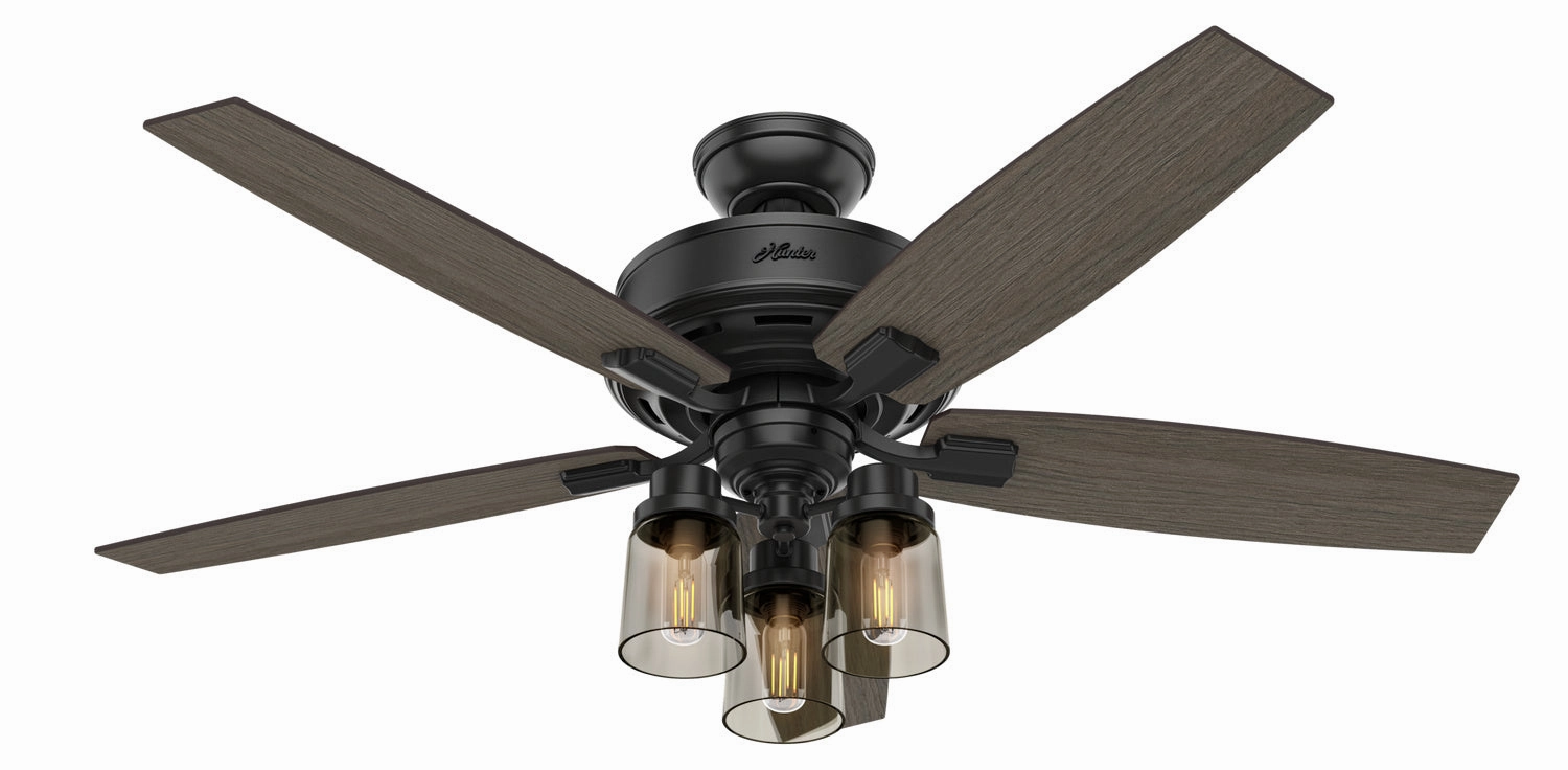 Hunter Fan Bennett Ceiling Fan with 3lights 11W LED and Remote