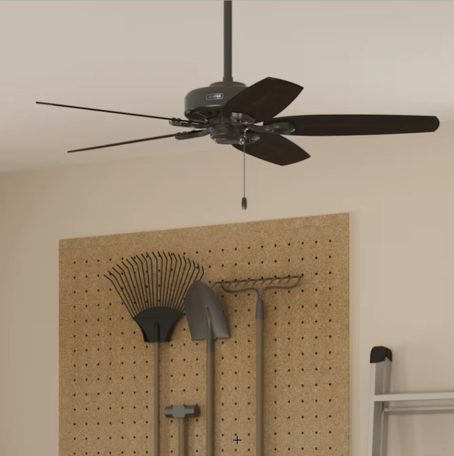 Hunter Fan Builder Elite 52" Outdoor Pull Chain Ceiling Fan