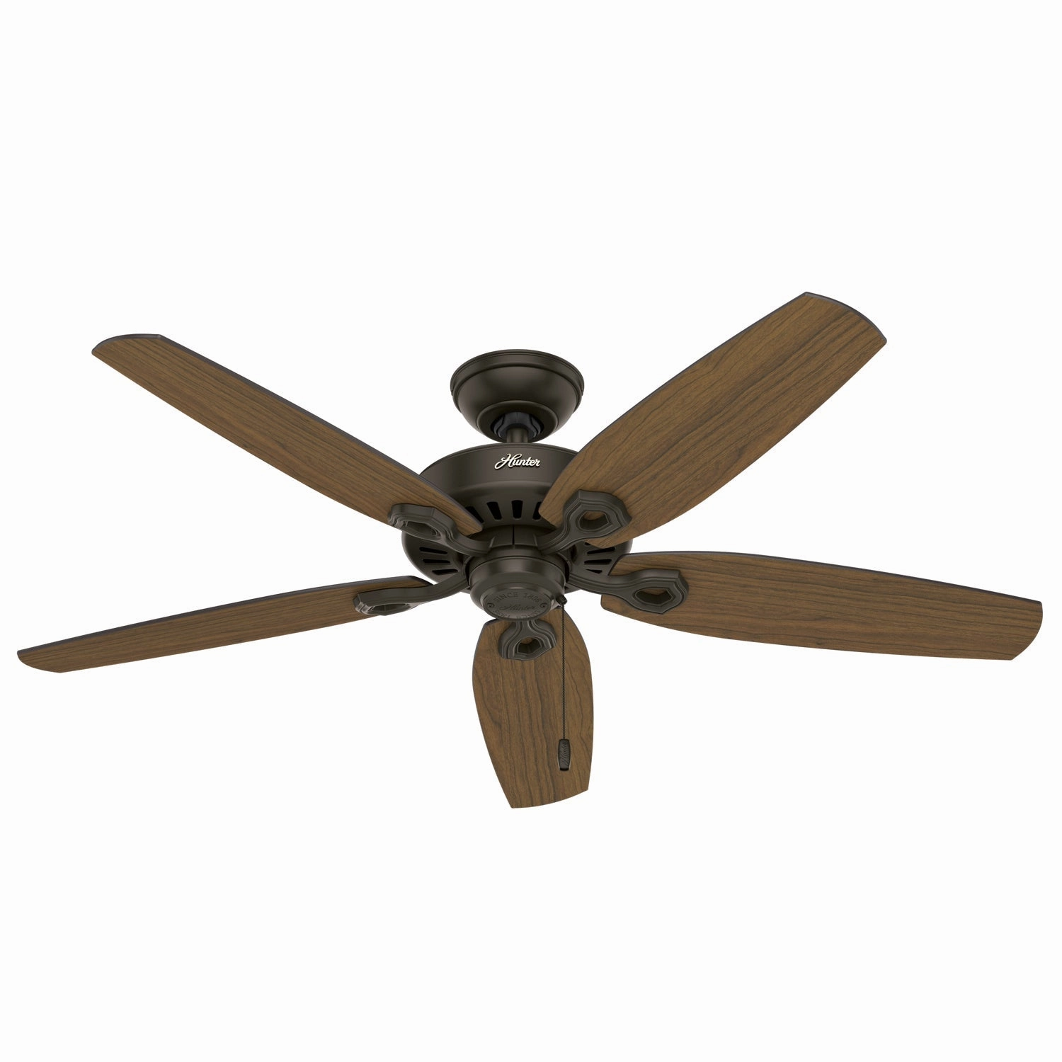 Hunter Fan Builder Elite 52" Outdoor Pull Chain Ceiling Fan Modern ceiling fan for home cooling
