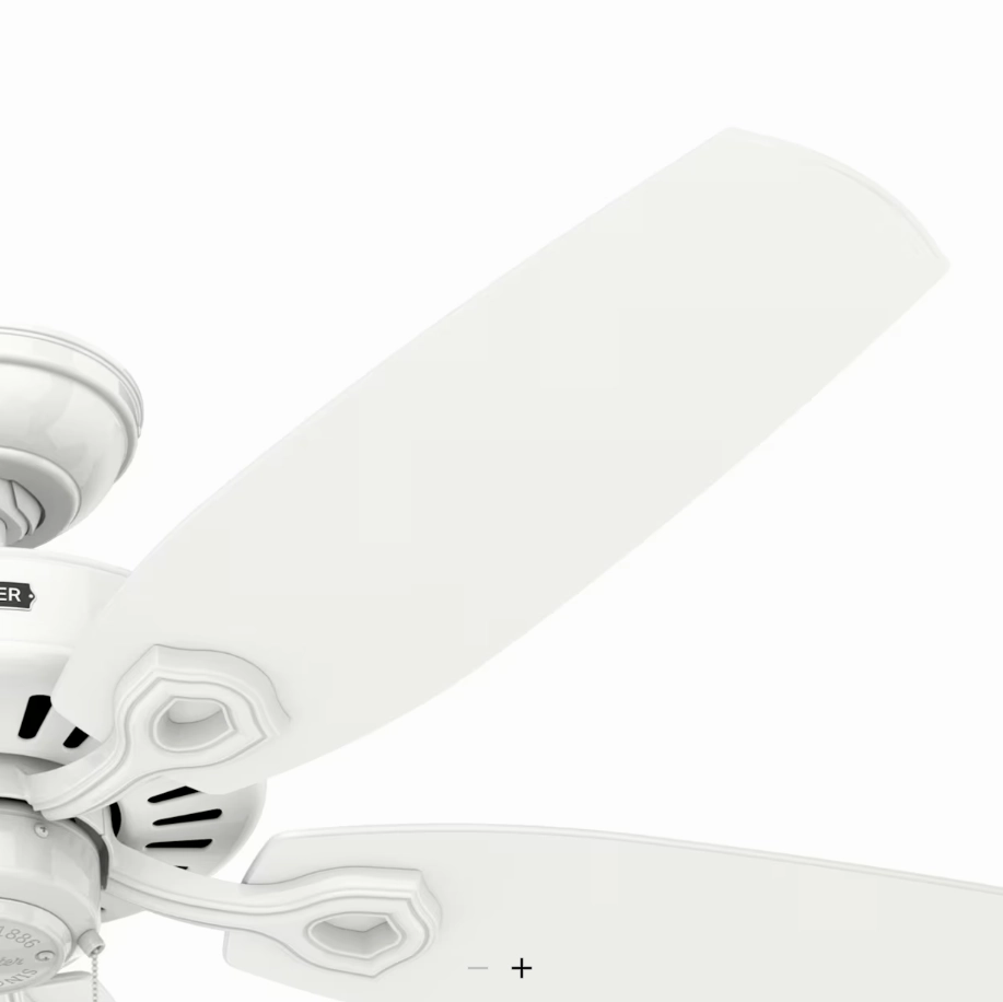 Hunter Fan Builder Elite 52" Pull Chain Ceiling Fan