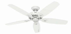 Hunter Fan Builder Elite 52" Pull Chain Ceiling Fan whisper-quiet fans for indoor comfort