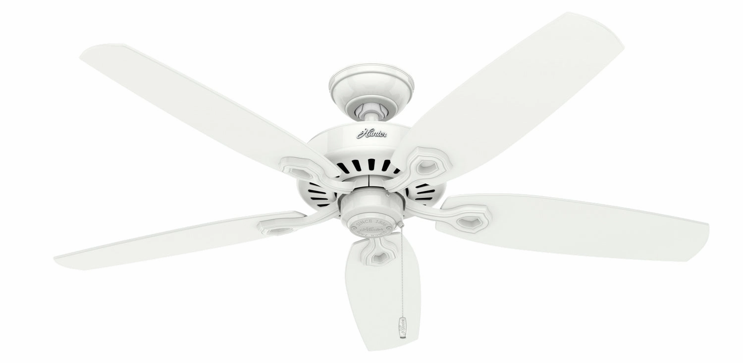 Hunter Fan Builder Elite 52" Pull Chain Ceiling Fan Modern ceiling fan for home cooling