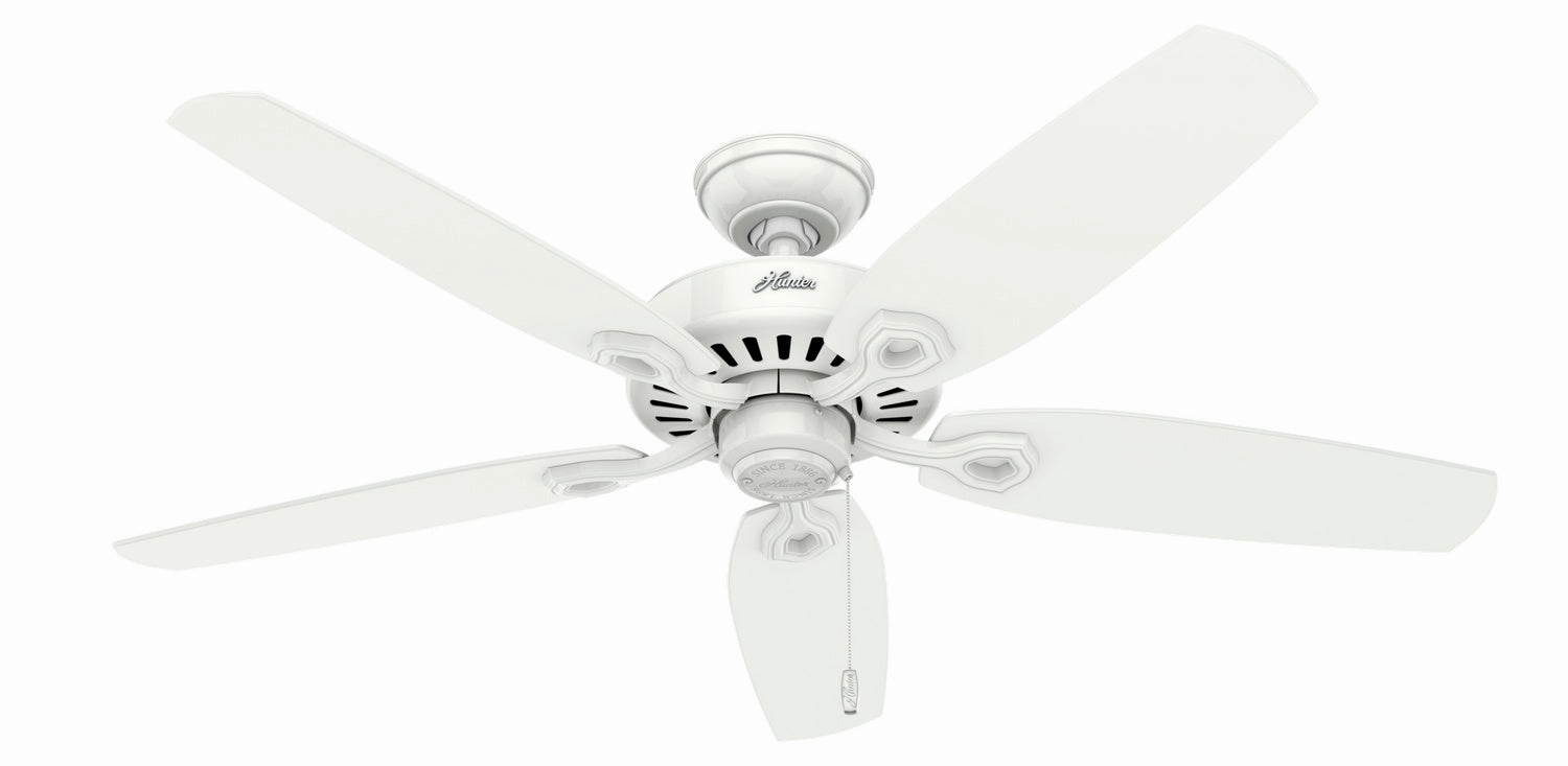 Hunter Fan Builder Elite 52" Pull Chain Ceiling Fan whisper-quiet fans for indoor comfort