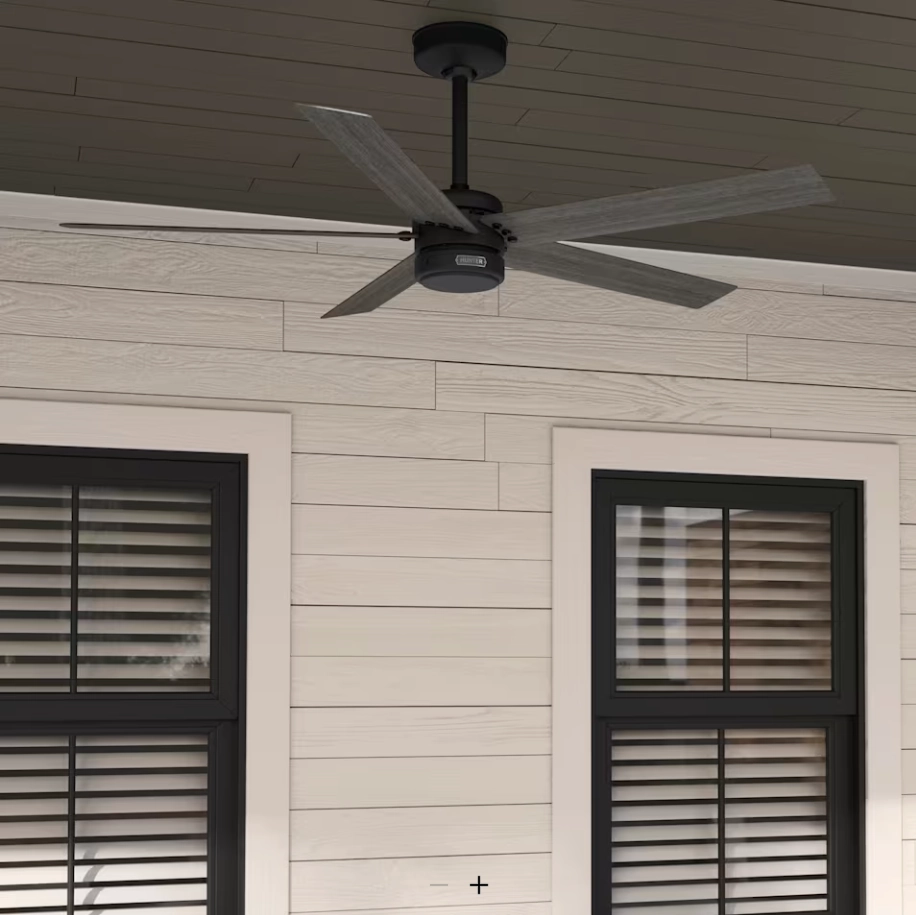 Hunter Fan Burton 52" Outdoor Ceiling Fan with Wall Control