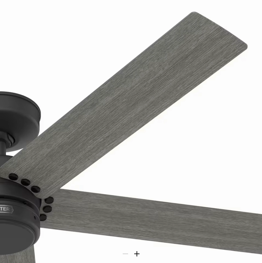 Hunter Fan Burton 52" Outdoor Ceiling Fan with Wall Control