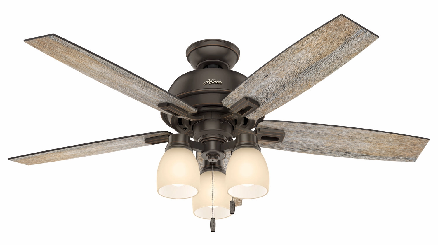 Hunter Fan Donegan Indoor Pull Chain Ceiling Fan with 27W LED