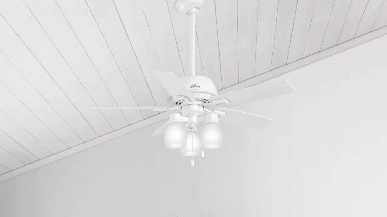 Hunter Fan Donegan Indoor Pull Chain Ceiling Fan with 27W LED