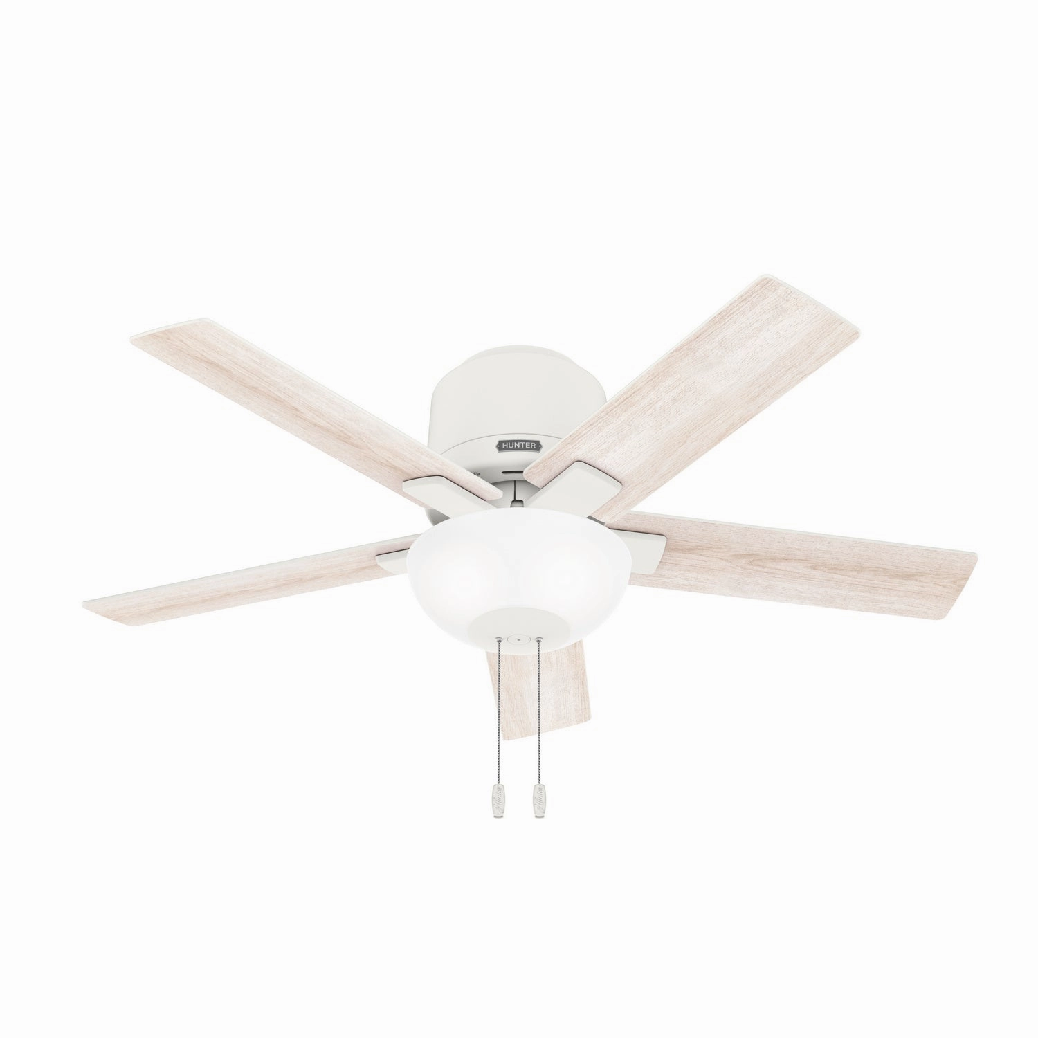 Hunter Fan Fitzgerald 44" Flushmount Pull Chain Ceiling Fan with 20W LED
