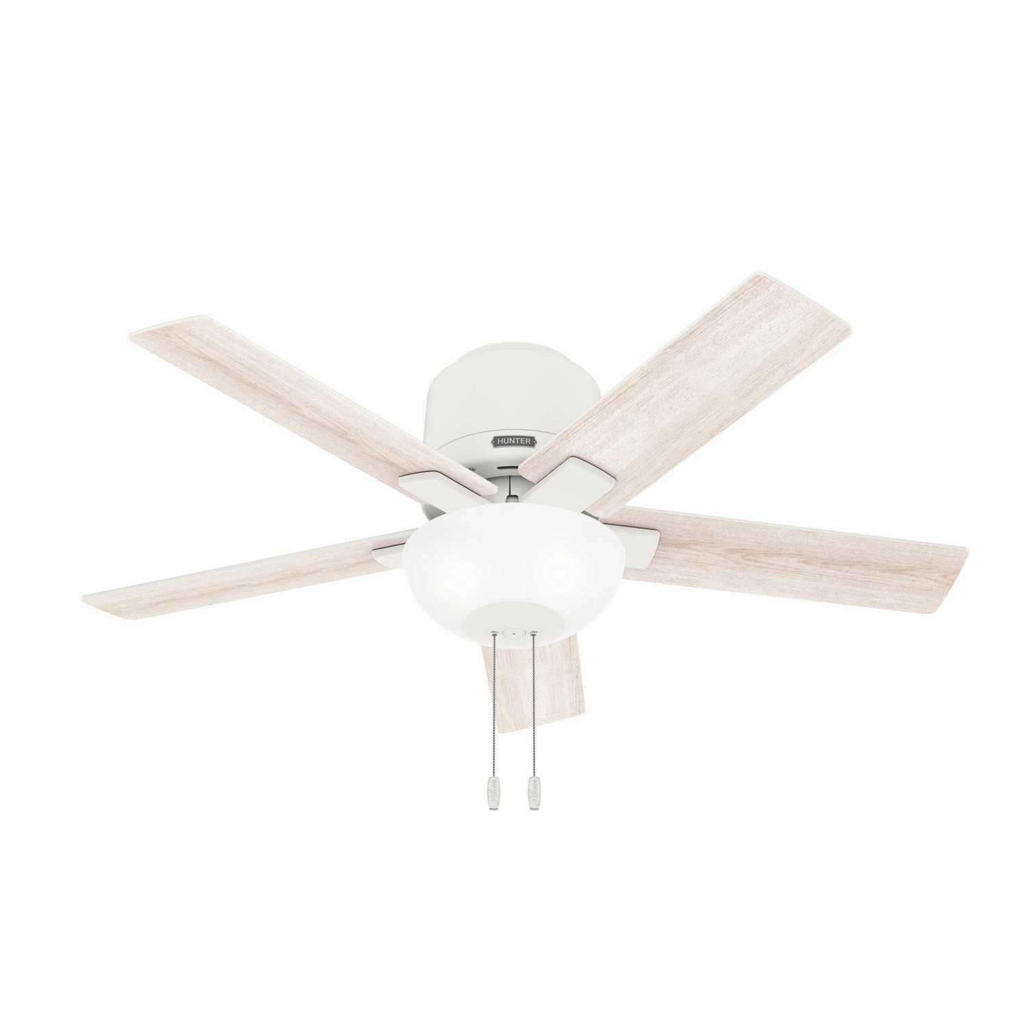 Hunter Fan Fitzgerald 44" Flushmount Pull Chain Ceiling Fan with 20W LED