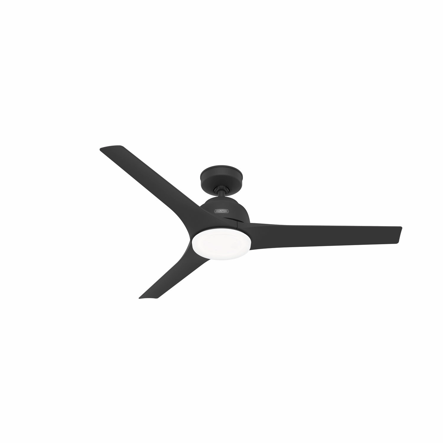 Hunter Fan Gallegos 52" Outdoor Ceiling Fan with Wall Control and 18W LED quiet indoor fans for bedrooms and offices