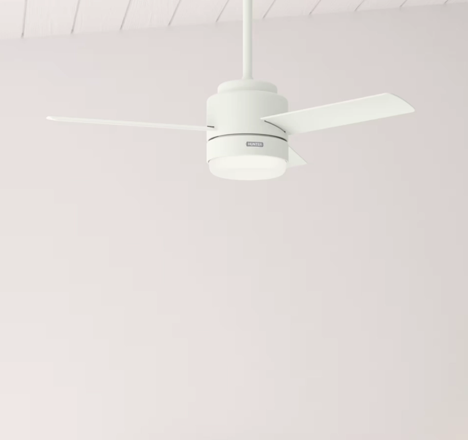 Hunter Fan Gilmour 44" Outdoor Ceiling Fan with 18W LED and Remote