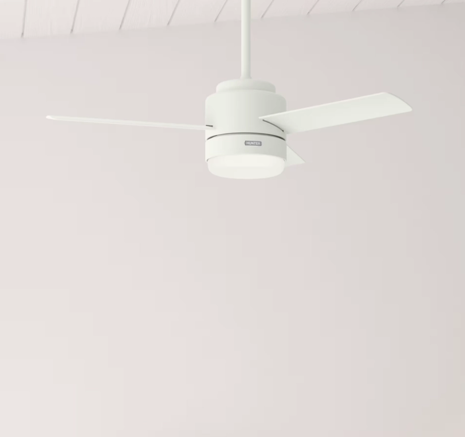 Hunter Fan Gilmour 44" Outdoor Ceiling Fan with 18W LED and Remote