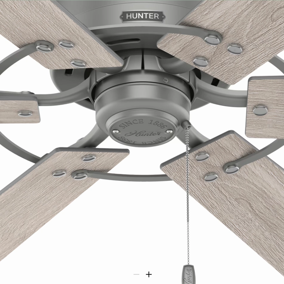 Hunter Fan Gilrock 52" Pull Chain Ceiling Fan