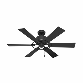Hunter Fan Gilrock 52" Pull Chain Ceiling Fan quiet indoor fans for bedrooms and offices