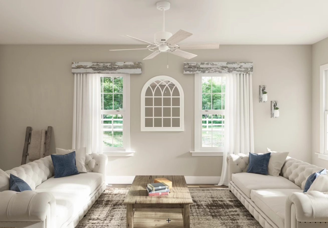 Hunter Fan Gilrock 52" Pull Chain Ceiling Fan