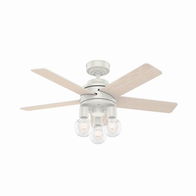 Hunter Fan Hardwick Ceiling Fan with 18W LED and Remote powerful indoor fans for whole-room cooling