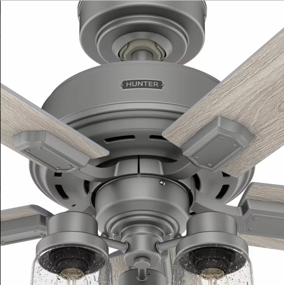 Hunter Fan Hartland Pull Chain Ceiling Fan with 10W LED