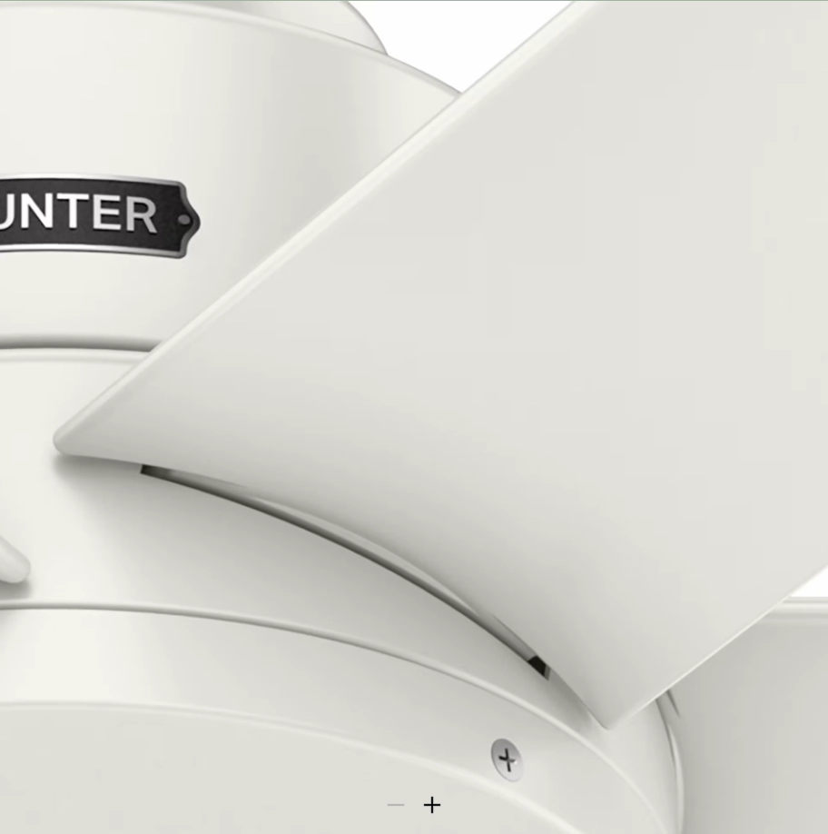 Hunter Fan Kennicott Indoor/Outdoor Ceiling Fan with Wall Control