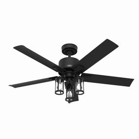 Hunter Fan Lawndale 52" Outdoor Pull Chain Ceiling Fan with 14W LED outdoor fans store with multiple collections