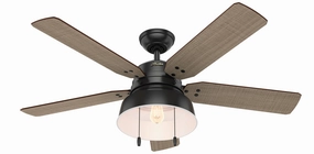Hunter Fan Mill Valley 52" Indoor/Outdoor Pull Chain Ceiling Fan with 5W LED outdoor fans store with multiple collections