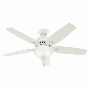 Hunter Fan Newsome 52" Indoor Pull Chain Ceiling Fan with 18W LED Modern ceiling fan for home cooling