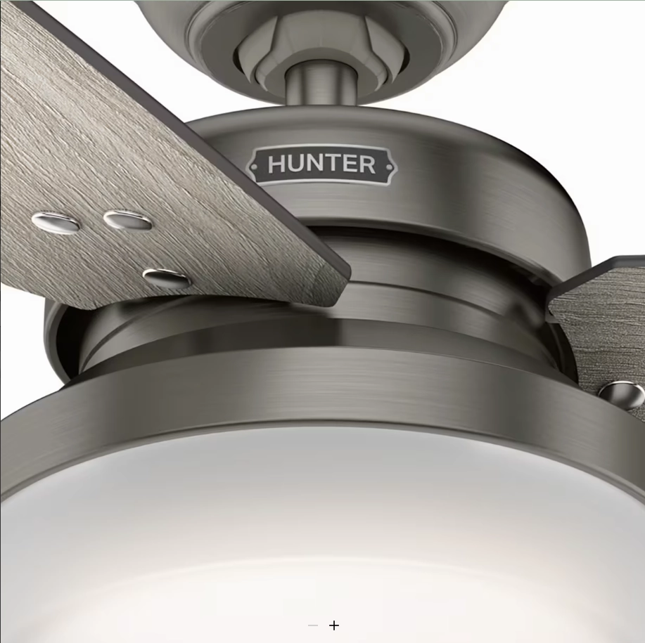 Hunter Fan Sentinel 44" Indoor Ceiling Fan with 19.6W LED and Remote
