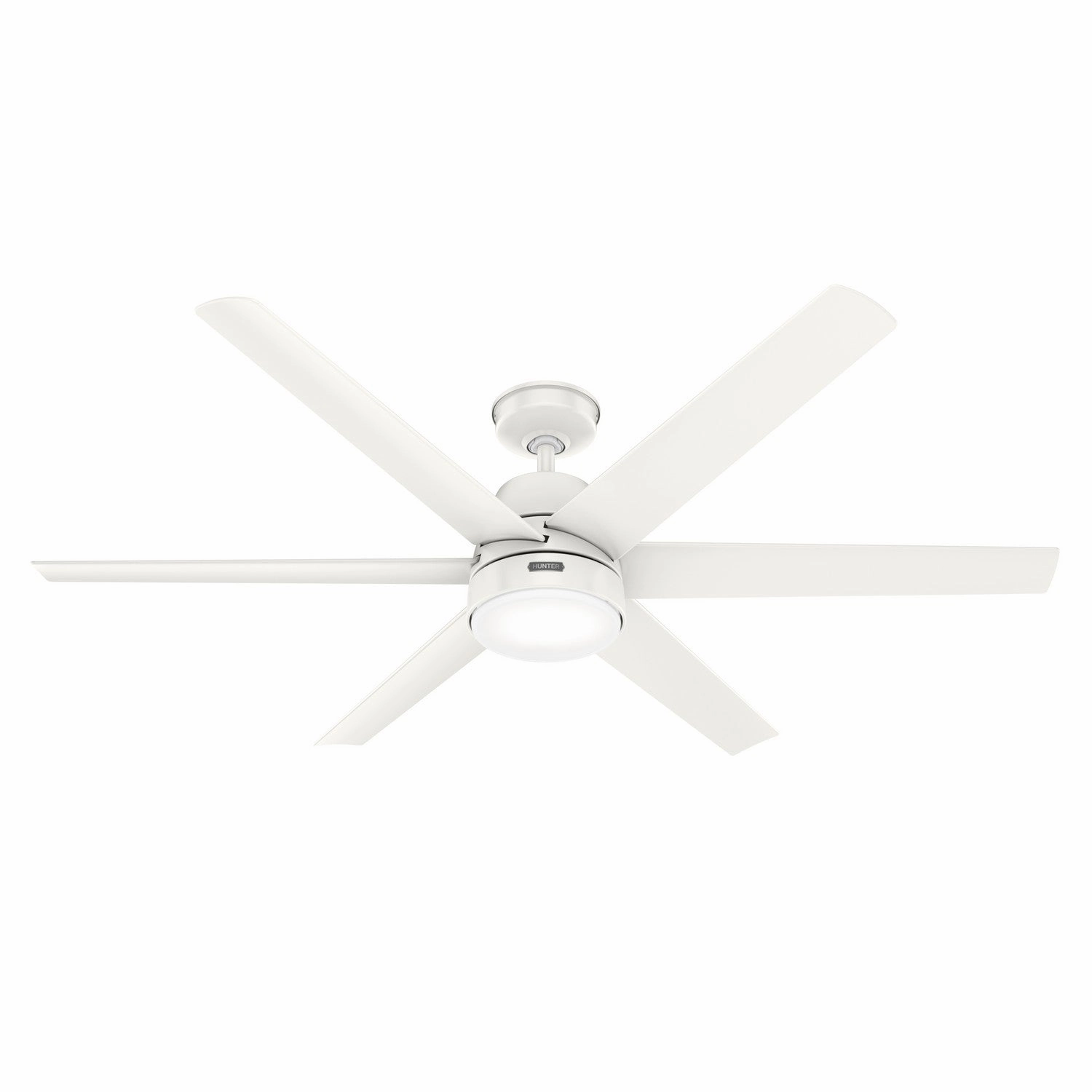 Hunter Fan Skysail 60" Outdoor DC Ceiling Fan with 9W LED powerful indoor fans for whole-room cooling