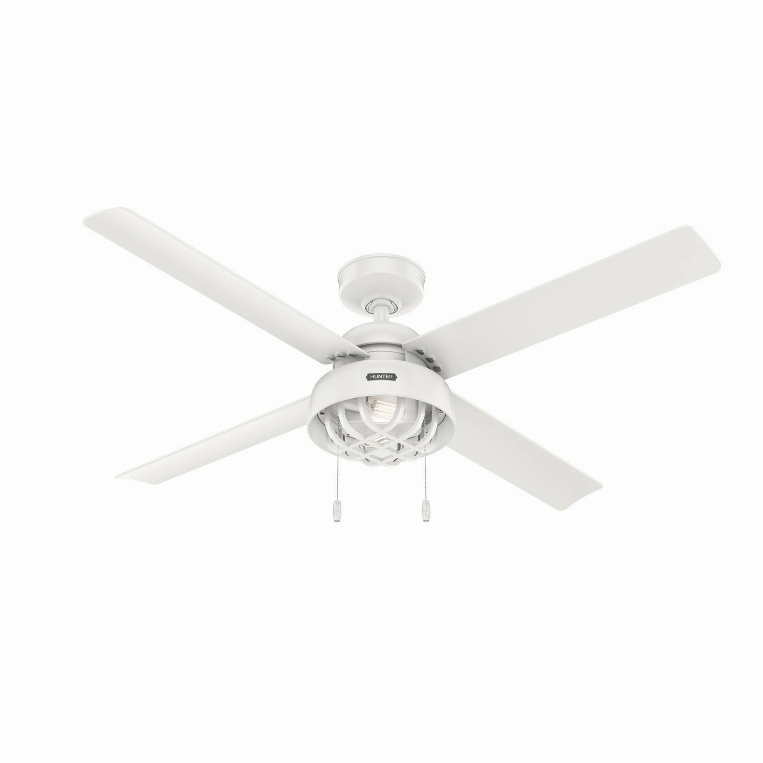 Hunter Fan Spring Mill 52" Outdoor Pull Chain Ceiling Fan with 7W LED outdoor fans store with multiple collections