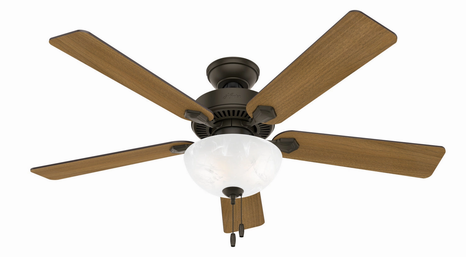 Hunter Fan Swanson 52" Indoor Pull Chain Ceiling Fan with 19.5W LED