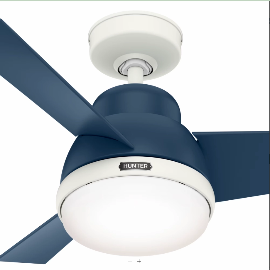Hunter Fan Valda 36" Indoor Ceiling Fan with 18W LED and Remote
