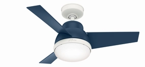 Hunter Fan Valda 36" Indoor Ceiling Fan with 18W LED and Remote adjustable indoor fans for better cooling