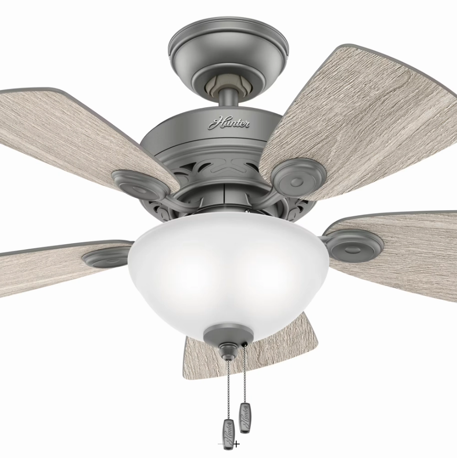 Hunter Fan Watson 34" Indoor Pull Chain Ceiling Fan with 14W LED