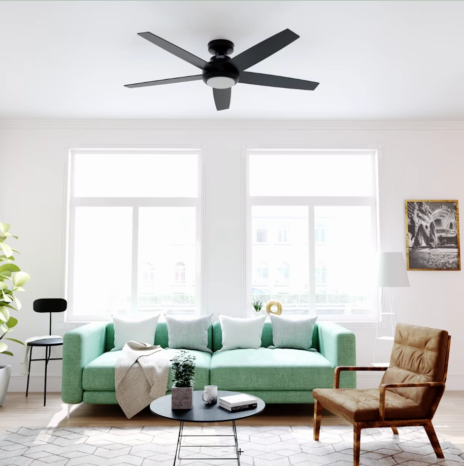 Hunter Fan Zayden 52" Indoor Ceiling Fan with LED and Remote