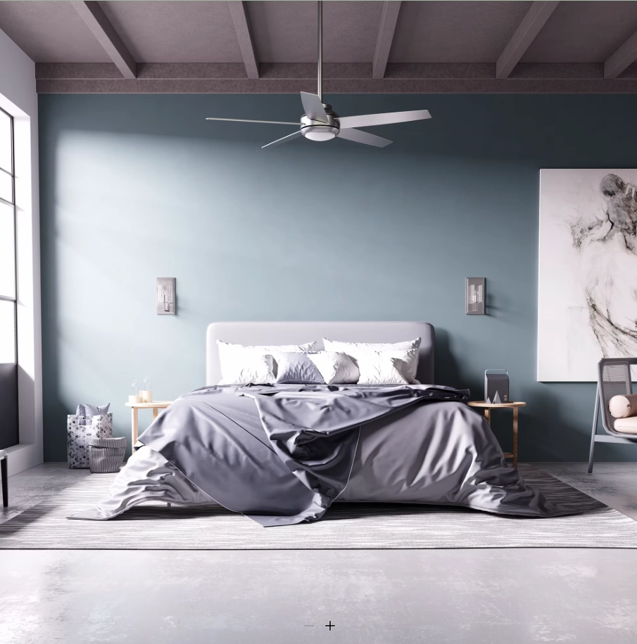 Hunter Fan Zayden 52" Indoor Ceiling Fan with LED and Remote