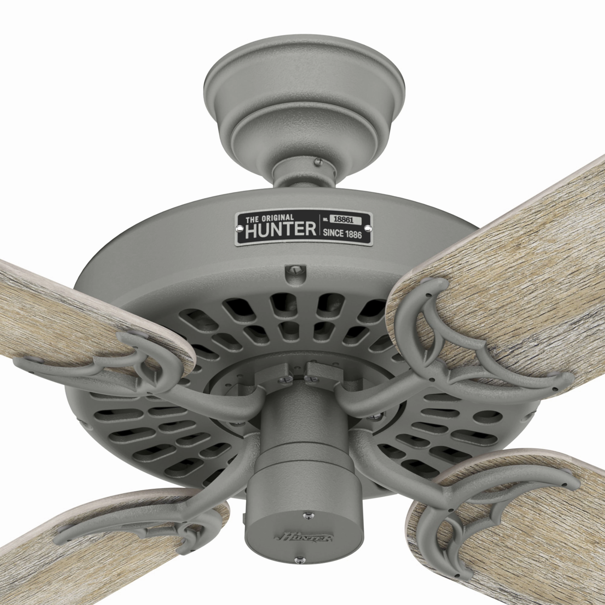 Hunter Original 52"Ceiling Fan Matte Silver