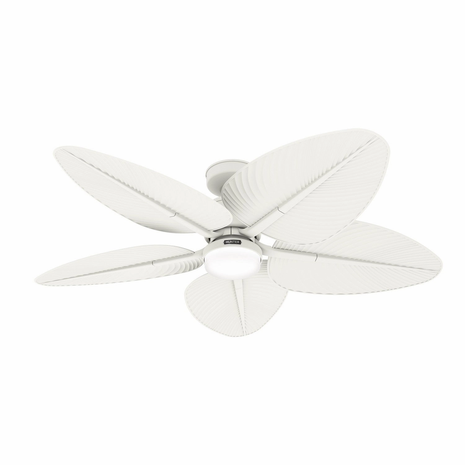 Hunter Tropic View | Ceiling Fan with 18W Module & Integrated Control System - Wall Control Energy-efficient ceiling fan with remote