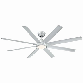 Hydra 80"Ceiling Fan Titanium Silver weatherproof fans for outdoor environments