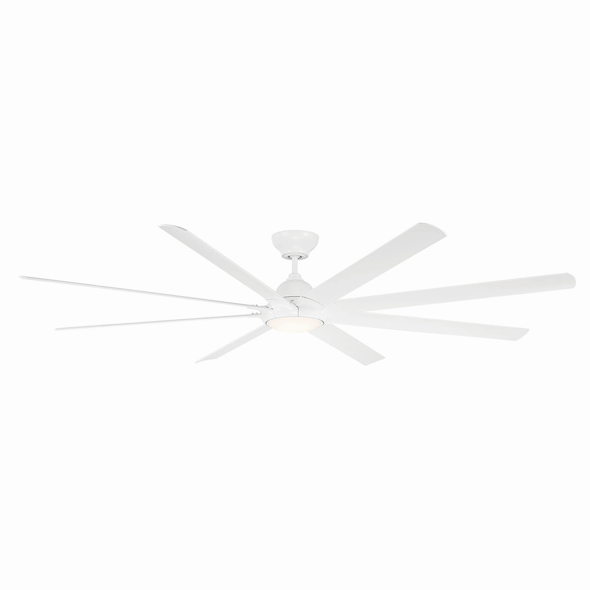 Hydra 96"Ceiling Fan Matte White weatherproof fans for outdoor environments