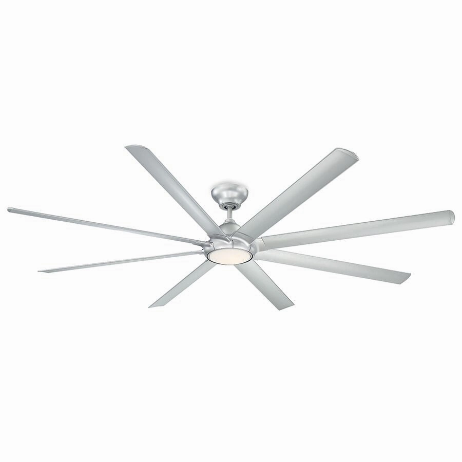 Hydra 96"Ceiling Fan Titanium Silver weatherproof fans for outdoor environments
